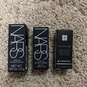 NARS & Givenchy Mini Lipstick Trio 💄💄💄